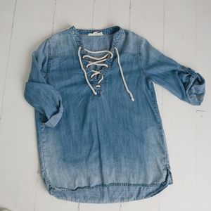 Love Stitch Denim shirt - S